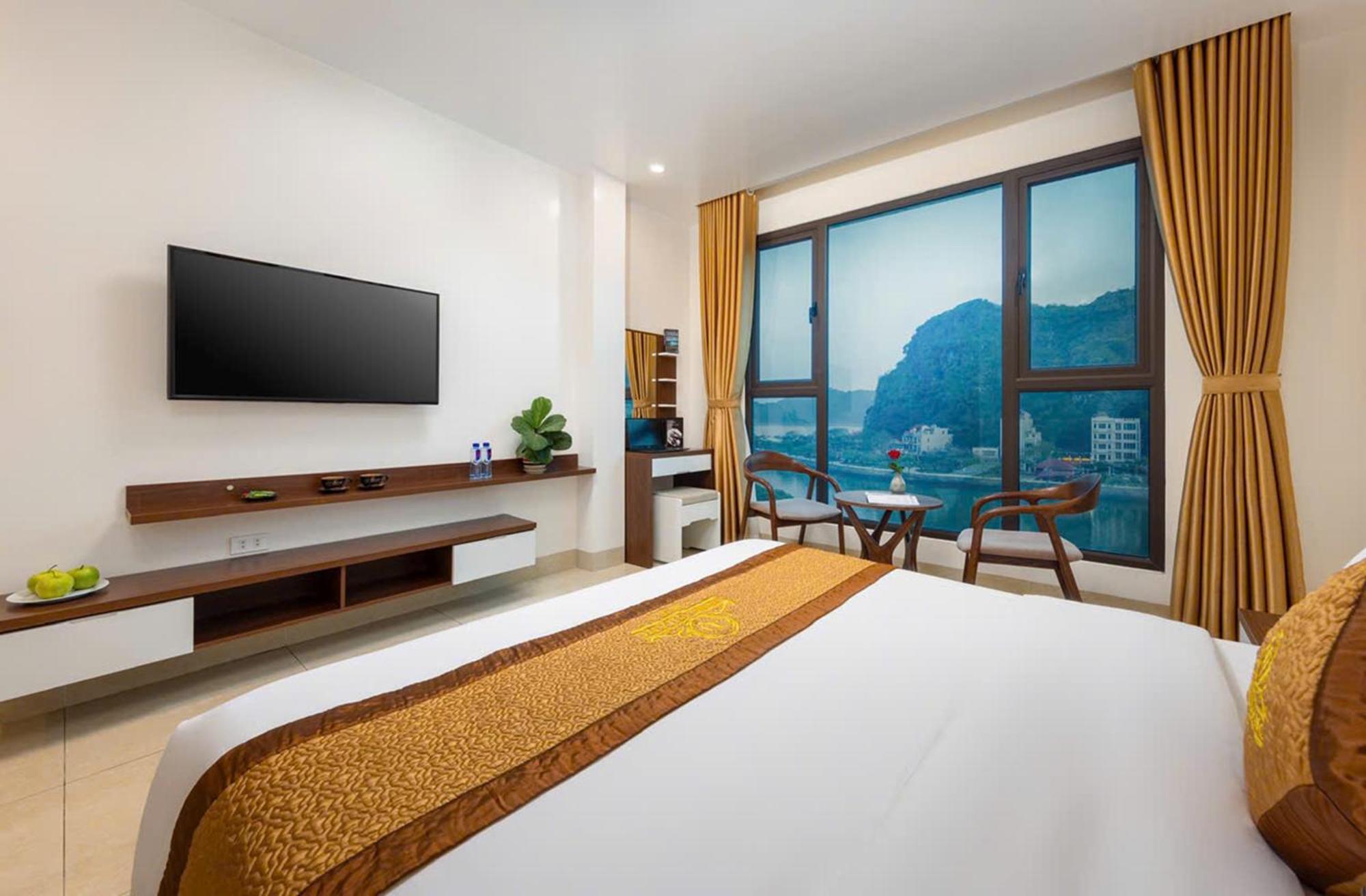 Tung Quang Hotel Dong Khe Sau Buitenkant foto